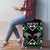 Personalised Taniko Motifs Aotearoa Luggage Cover Waitangi Kowhaiwhai Kiwi - Green