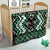 Personalised Taniko Motifs Aotearoa Quilt Waitangi Kowhaiwhai Kiwi - Green