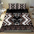 Personalised Taniko Motifs Aotearoa Bedding Set Waitangi Kowhaiwhai Kiwi - Mocha