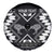 Personalised Taniko Motifs Aotearoa Spare Tire Cover Waitangi Kowhaiwhai Kiwi - Monochrome