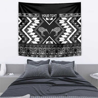 Personalised Taniko Motifs Aotearoa Tapestry Waitangi Kowhaiwhai Kiwi - Monochrome LT7 - Polynesian Pride