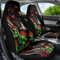 Aloha Hawaii Manta Rays Car Seat Cover Red Ohia Lehua LT7 - Polynesian Pride