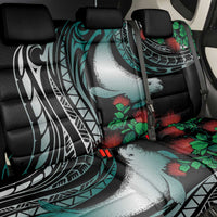 Aloha Hawaii Monk Seal Back Car Seat Cover Mix Ohia Lehua LT7 - Polynesian Pride