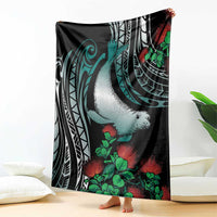 Aloha Hawaii Monk Seal Blanket Mix Ohia Lehua LT7 - Polynesian Pride