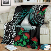 Aloha Hawaii Monk Seal Blanket Mix Ohia Lehua LT7 - Polynesian Pride