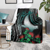 Aloha Hawaii Monk Seal Blanket Mix Ohia Lehua LT7 - Polynesian Pride