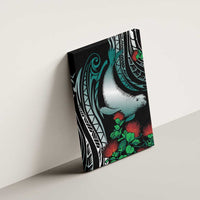 Aloha Hawaii Monk Seal Canvas Wall Art Mix Ohia Lehua LT7 - Polynesian Pride