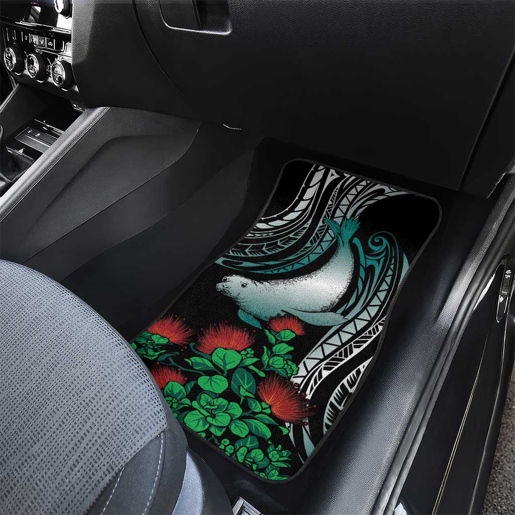 Aloha Hawaii Monk Seal Car Mats Mix Ohia Lehua LT7 - Polynesian Pride