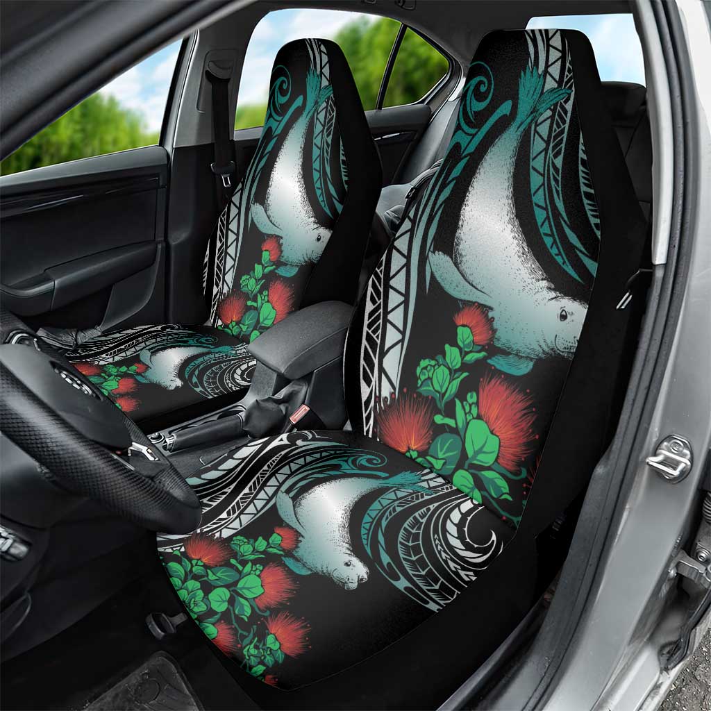 Aloha Hawaii Monk Seal Car Seat Cover Mix Ohia Lehua LT7 - Polynesian Pride