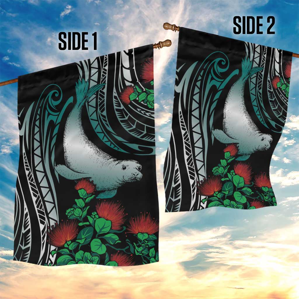 Aloha Hawaii Monk Seal Garden Flag Mix Ohia Lehua LT7 - Polynesian Pride