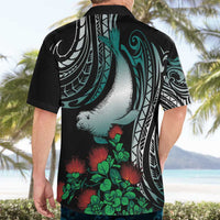 Aloha Hawaii Monk Seal Hawaiian Shirt Mix Ohia Lehua LT7 - Polynesian Pride