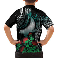 Aloha Hawaii Monk Seal Hawaiian Shirt Mix Ohia Lehua LT7 - Polynesian Pride