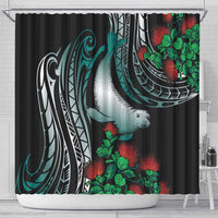 Aloha Hawaii Monk Seal Shower Curtain Mix Ohia Lehua LT7 - Polynesian Pride