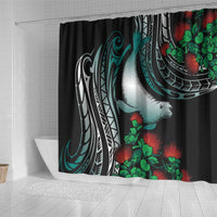 Aloha Hawaii Monk Seal Shower Curtain Mix Ohia Lehua LT7 - Polynesian Pride