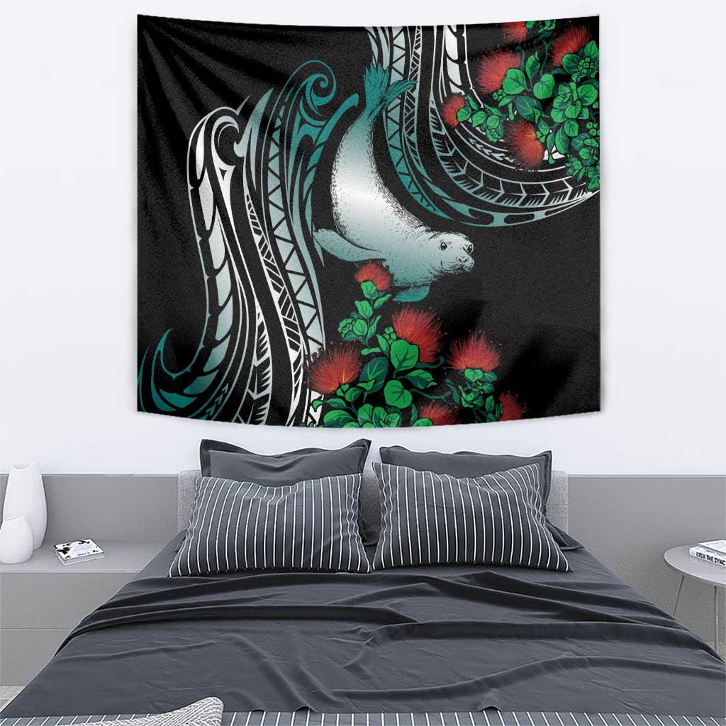 Aloha Hawaii Monk Seal Tapestry Mix Ohia Lehua LT7 - Polynesian Pride