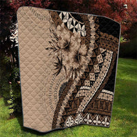 Bula Fiji Quilt Mocha Brown Kaivity Masi Tapa LT7 - Polynesian Pride