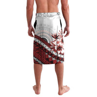 Bula Fiji Lavalava White Kaivity Masi Tapa LT7 - Polynesian Pride