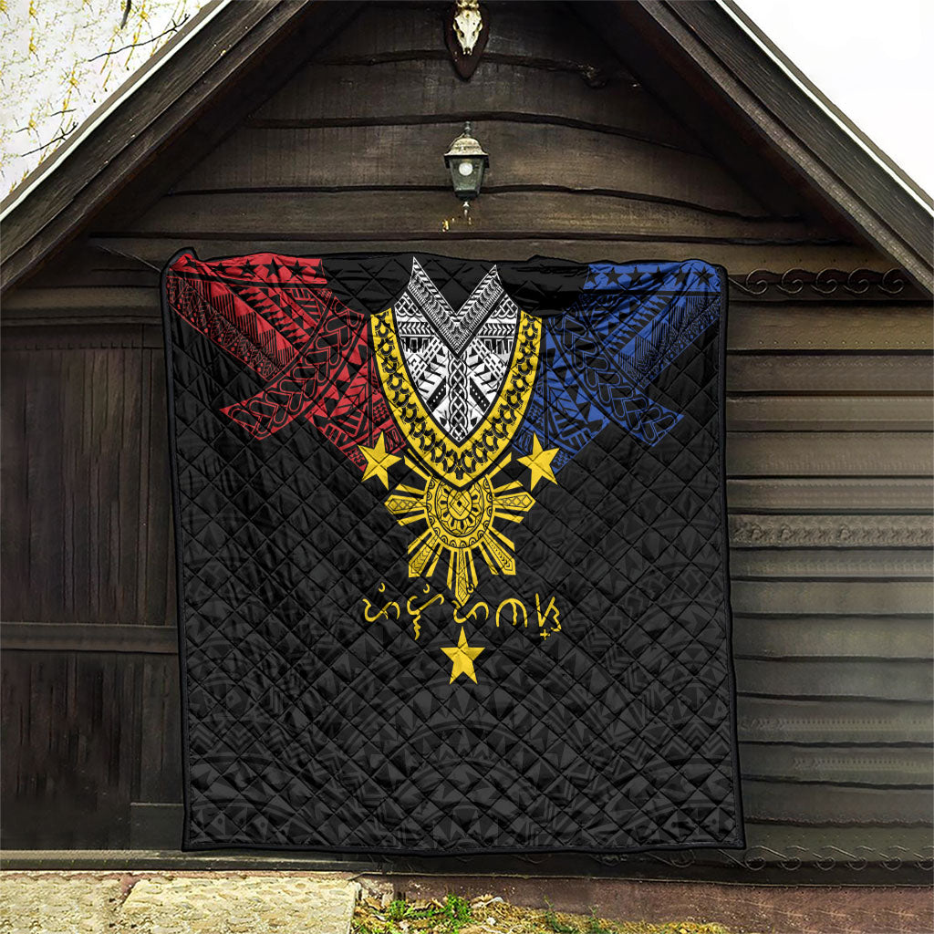 Philippines Heritage Baybayin Mix Polynesian Quilt LT7 - Polynesian Pride