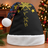 Philippines Heritage Christmas Santa Hat Baybayin Philipinas Sun