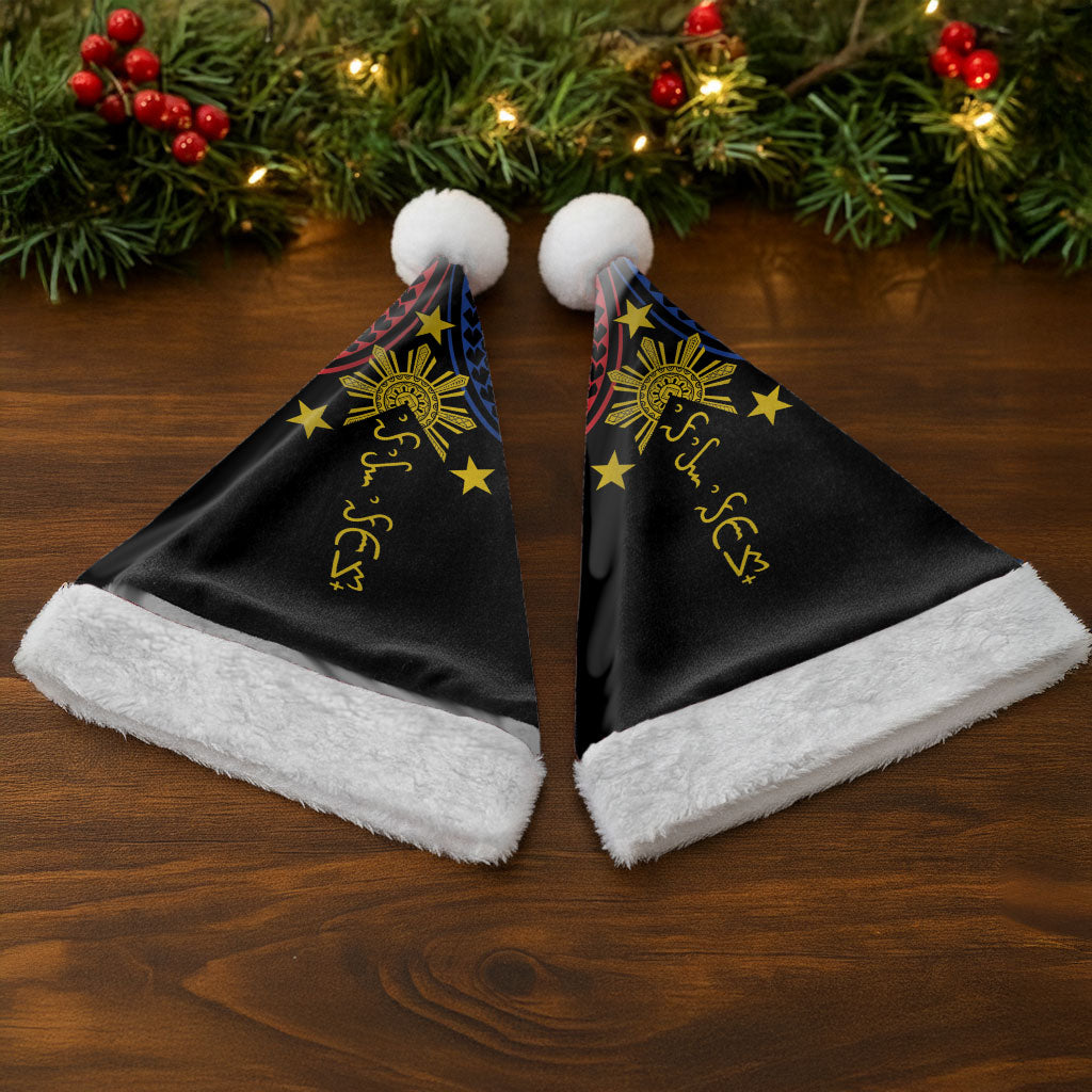 Philippines Heritage Christmas Santa Hat Baybayin Philipinas Sun