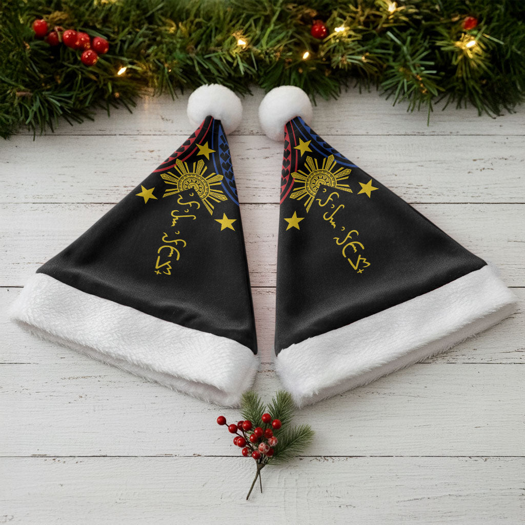 Philippines Heritage Christmas Santa Hat Baybayin Philipinas Sun