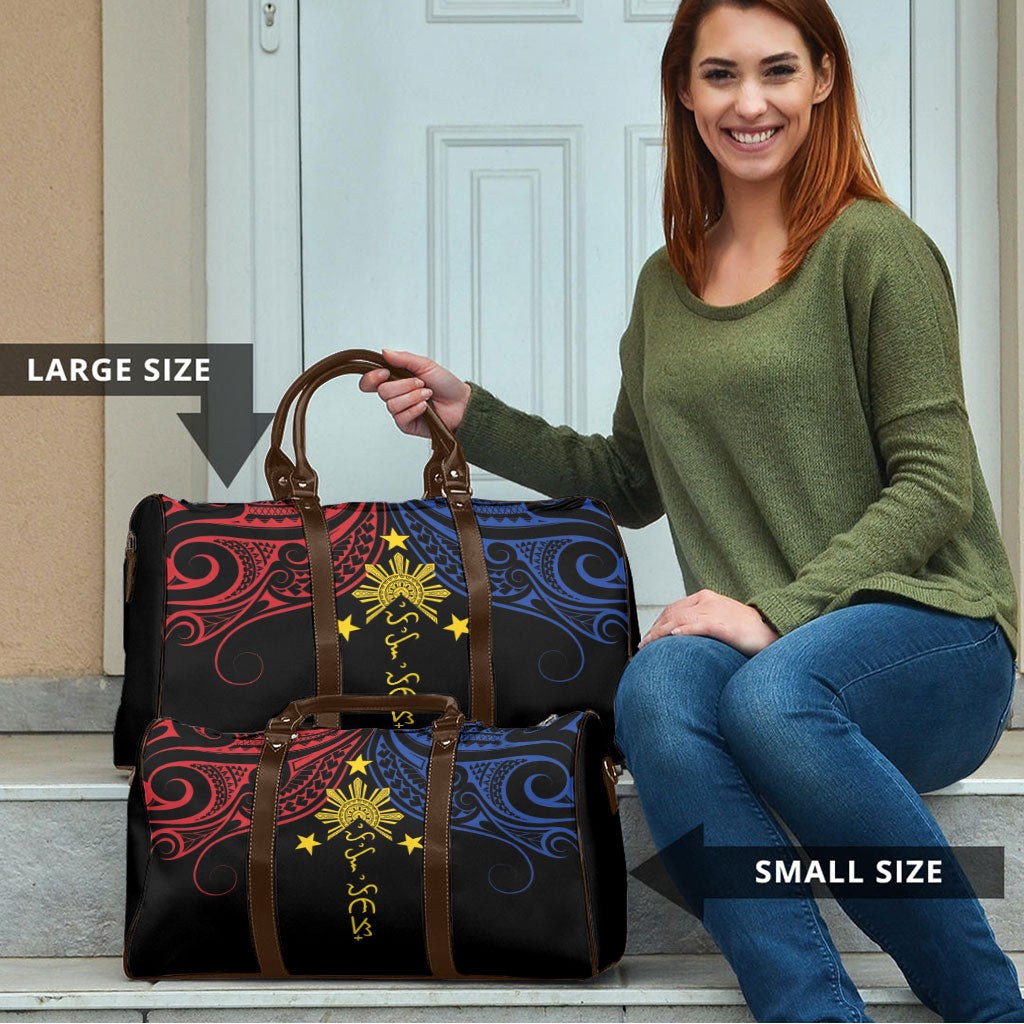 Philippines Heritage Travel Bag Baybayin Philipinas Sun LT7 - Polynesian Pride