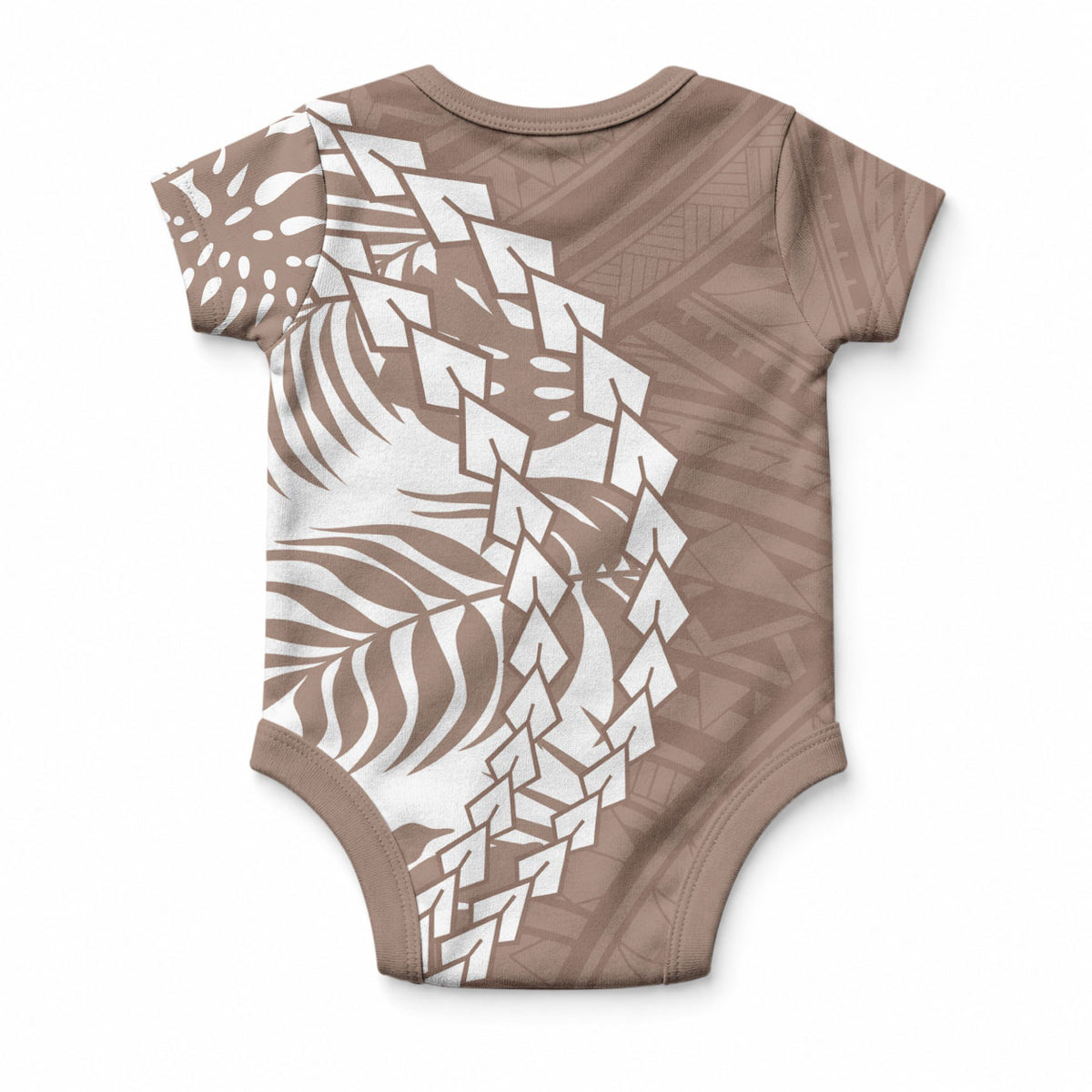 Polynesian Pride Baby Onesie Polynesia Tribal - Tropical Brown