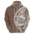 Polynesian Pride Hoodie Polynesia Tribal - Tropical Brown LT7 - Polynesian Pride