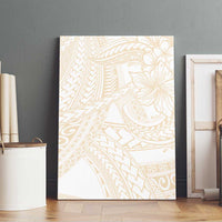 Samoa Lotu Tamaiti Ivory Canvas Wall Art Teuila Tatau LT7 - Polynesian Pride