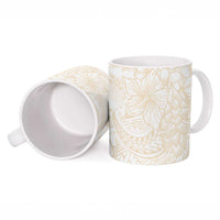 Samoa Lotu Tamaiti Ivory Ceramic Mug Teuila Tatau LT7 - Polynesian Pride