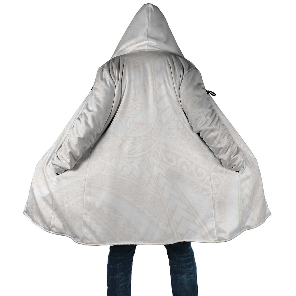 Samoa Lotu Tamaiti Ivory Cloak Teuila Tatau LT7 Unisex Ivory - Polynesian Pride