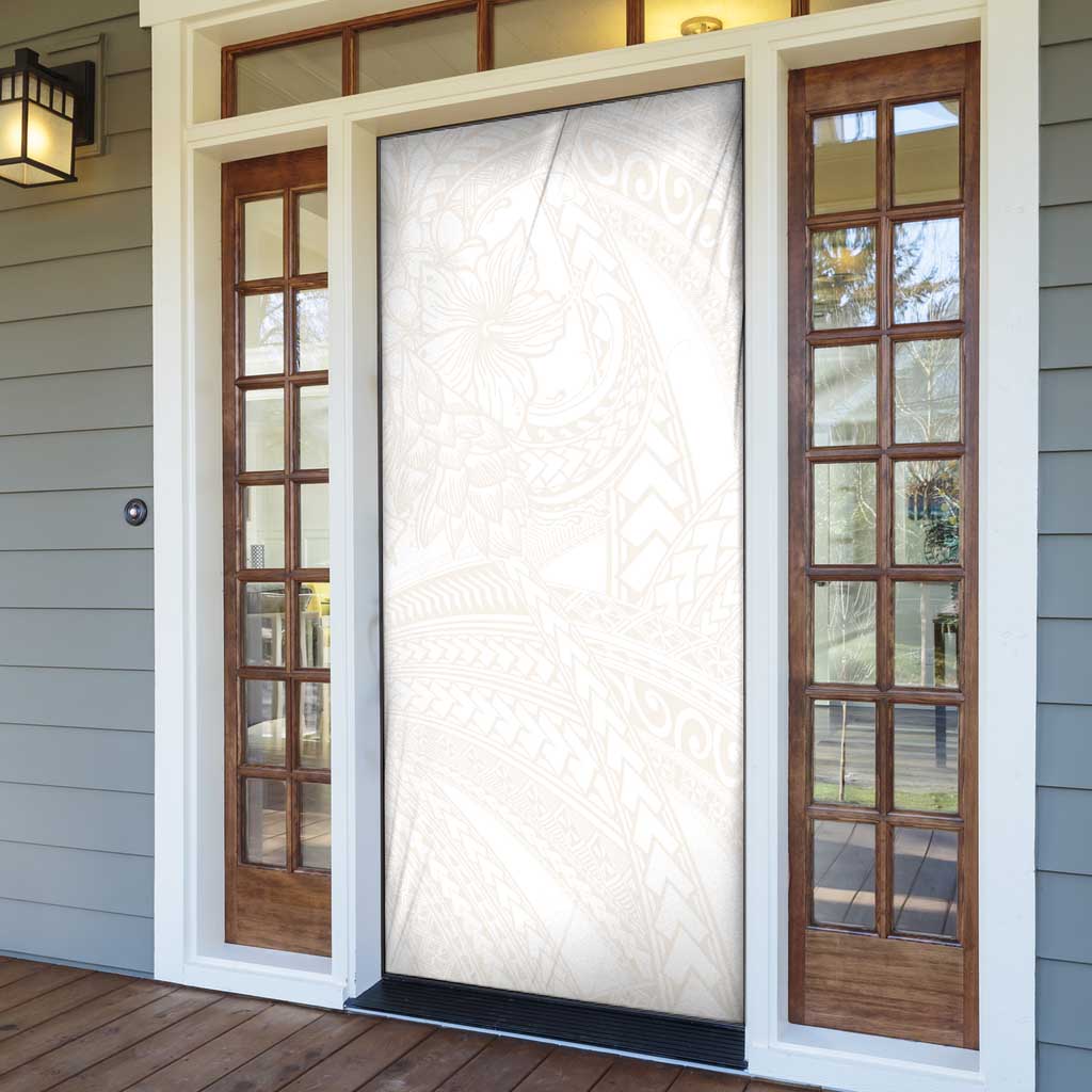 Samoa Lotu Tamaiti Ivory Door Cover Teuila Tatau LT7 - Polynesian Pride