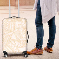 Samoa Lotu Tamaiti Ivory Luggage Cover Teuila Tatau LT7 Ivory - Polynesian Pride
