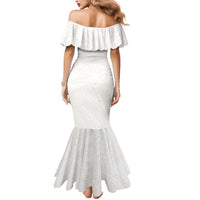 Samoa Lotu Tamaiti Ivory Mermaid Dress Teuila Tatau LT7 - Polynesian Pride