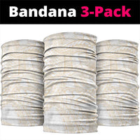 Samoa Lotu Tamaiti Ivory Neck Gaiter Teuila Tatau LT7 package One Size: 25*50cm Ivory - Polynesian Pride