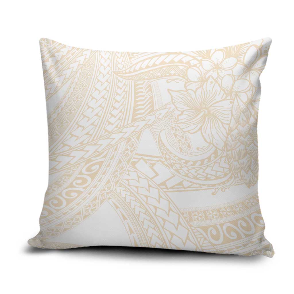 Samoa Lotu Tamaiti Ivory Pillow Cover Teuila Tatau LT7 Ivory - Polynesian Pride