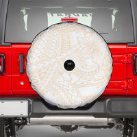 Samoa Lotu Tamaiti Ivory Spare Tire Cover Teuila Tatau LT7 - Polynesian Pride