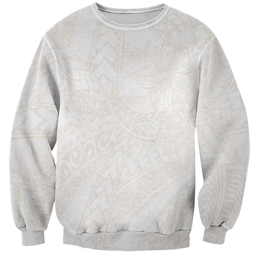 Samoa Lotu Tamaiti Ivory Sweatshirt Teuila Tatau LT7 Unisex Ivory - Polynesian Pride
