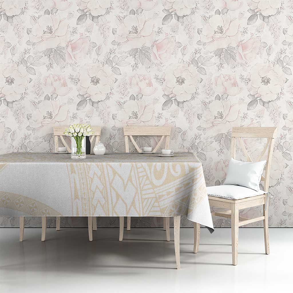 Samoa Lotu Tamaiti Ivory Tablecloth Teuila Tatau LT7 - Polynesian Pride