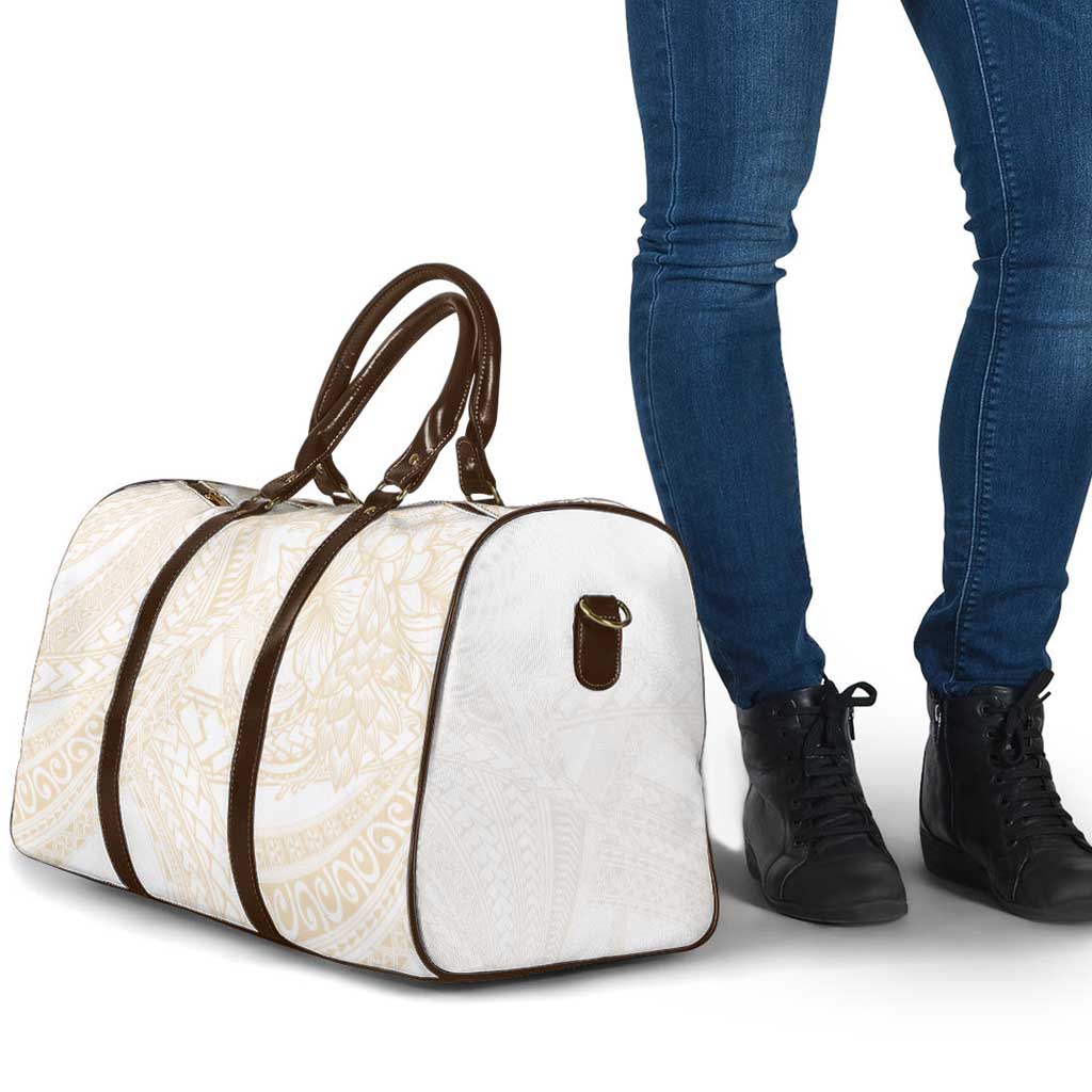 Samoa Lotu Tamaiti Ivory Travel Bag Teuila Tatau LT7 - Polynesian Pride