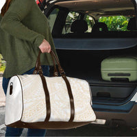 Samoa Lotu Tamaiti Ivory Travel Bag Teuila Tatau LT7 - Polynesian Pride