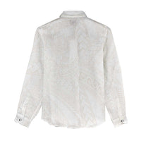 Samoa Lotu Tamaiti Ivory Women Casual Shirt Teuila Tatau LT7 - Polynesian Pride