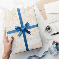Samoa Lotu Tamaiti Ivory Wrapping Paper Teuila Tatau LT7 - Polynesian Pride