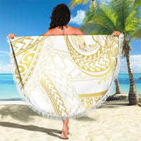 Samoa Lotu Tamaiti Gold Beach Blanket Teuila Tatau LT7 - Polynesian Pride