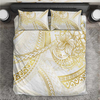 Samoa Lotu Tamaiti Gold Bedding Set Teuila Tatau LT7 Gold - Polynesian Pride