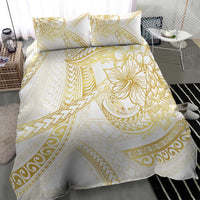 Samoa Lotu Tamaiti Gold Bedding Set Teuila Tatau LT7 - Polynesian Pride