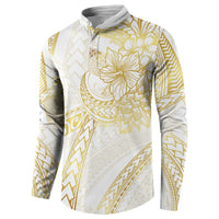 Samoa Lotu Tamaiti Gold Button Sweatshirt Teuila Tatau LT7 - Polynesian Pride