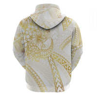 Samoa Lotu Tamaiti Gold Hoodie Teuila Tatau LT7 - Polynesian Pride