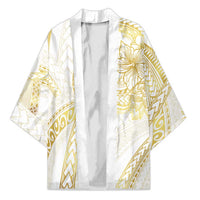 Samoa Lotu Tamaiti Gold Kimono Teuila Tatau LT7 Unisex Gold - Polynesian Pride
