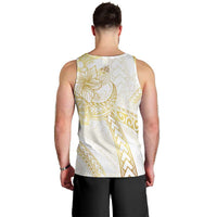 Samoa Lotu Tamaiti Gold Men Tank Top Teuila Tatau LT7 - Polynesian Pride